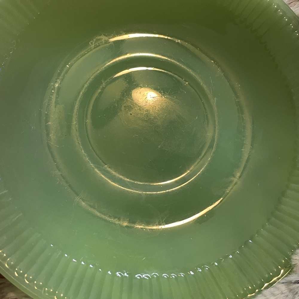 Fire King Green Jadeite Dinnerware Plate